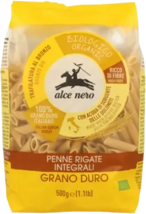MAKARON SEMOLINOWY RAZOWY PENNE BIO 500 g