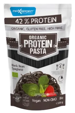 MAKARON Z CZARNEJ FASOLI SPAGHETTI BEZGLUTENOWY BIO 200 g
