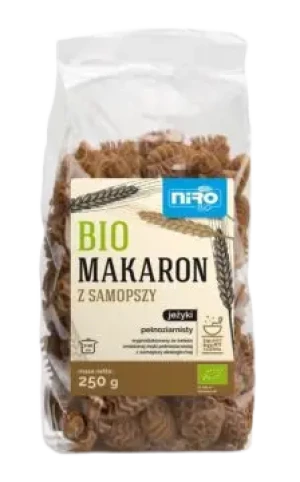 MAKARON Z SAMOPSZY JEŻYKI PEŁNOZIARNISTY BIO 250 g