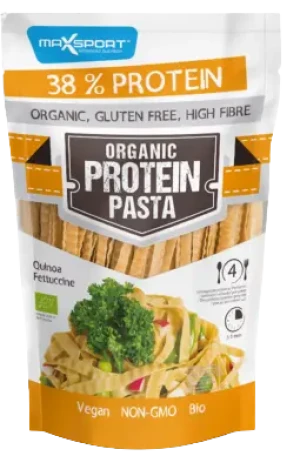 MAKARON Z ZIELONEJ SOI I QUINOA FETTUCCINE BEZGLUTENOWY BIO 200 g