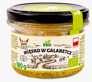 MIĘSKO W GALARETCE BIO 180 g