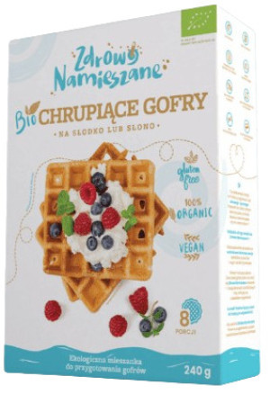 MIESZANKA NA GOFRY BEZGLUTENOWE BIO 240 g