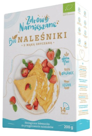 MIESZANKA NA NALEŚNIKI BEZGLUTENOWE BIO 200 g