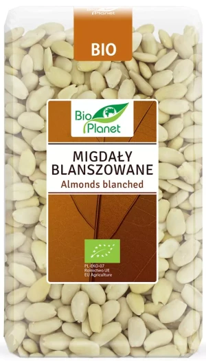 MIGDAŁY BLANSZOWANE BIO 1 kg