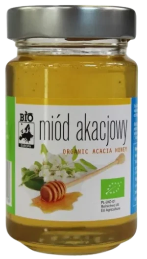 MIÓD AKACJOWY BIO 300 g