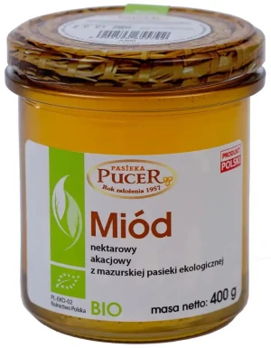 MIÓD NEKTAROWY AKACJOWY BIO 400 g
