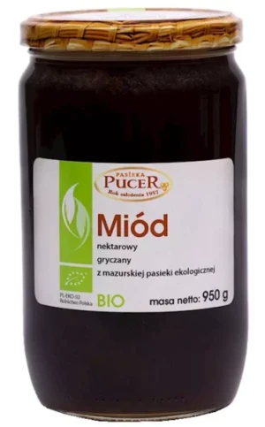 MIÓD GRYCZANY NEKTAROWY BIO 950 g