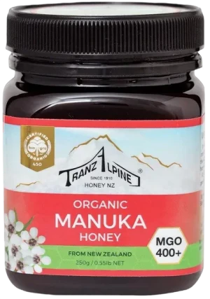 MIÓD MANUKA MGO 400+ BIO 250 g