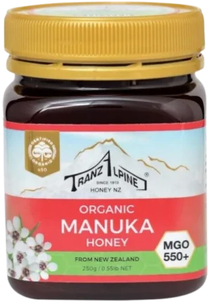 MIÓD MANUKA MGO 550+ BIO 250 g