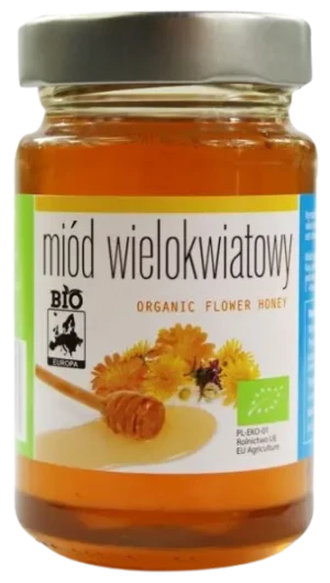 MIÓD WIELOKWIATOWY BIO 300 g
