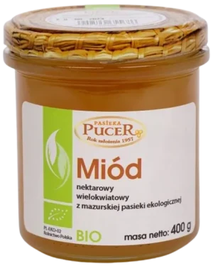 MIÓD NEKTAROWY WIELOKWIATOWY BIO 400 g