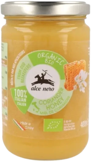 MIÓD NEKTAROWY Z KOLENDRY BIO 400 g