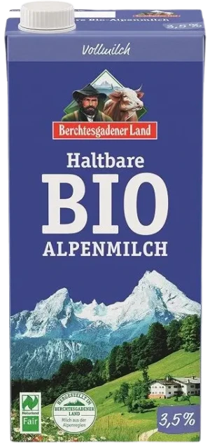MLEKO UHT (min. 3,5 % TŁUSZCZU) BIO 1 L