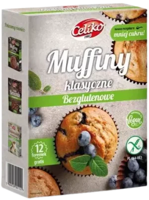 MUFFINY KLASYCZNE MIESZANKA BEZGLUTENOWA280 g