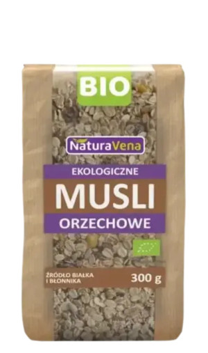 MUSLI ORZECHOWE BIO 300 g