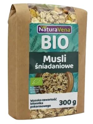 MUSLI ŚNIADANIOWE BIO 300 g