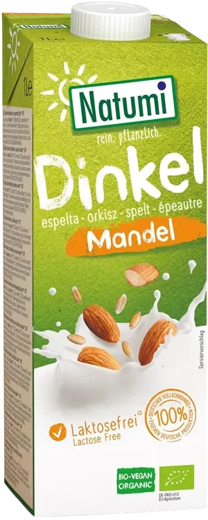 NAPÓJ ORKISZOWO - MIGDAŁOWY BEZ DODATKU CUKRÓW BIO 1 L