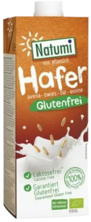 NAPÓJ OWSIANY BEZ CUKRU BEZGLUTENOWY BIO 1 L