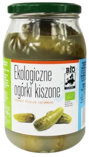 OGÓRKI KISZONE BIO 820 g (460 g)