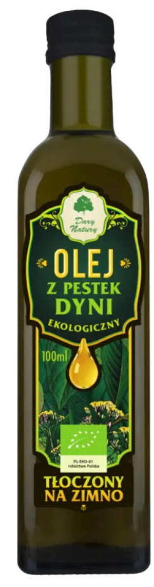 OLEJ Z PESTEK DYNI TŁOCZONY NA ZIMNO BIO 100 ml