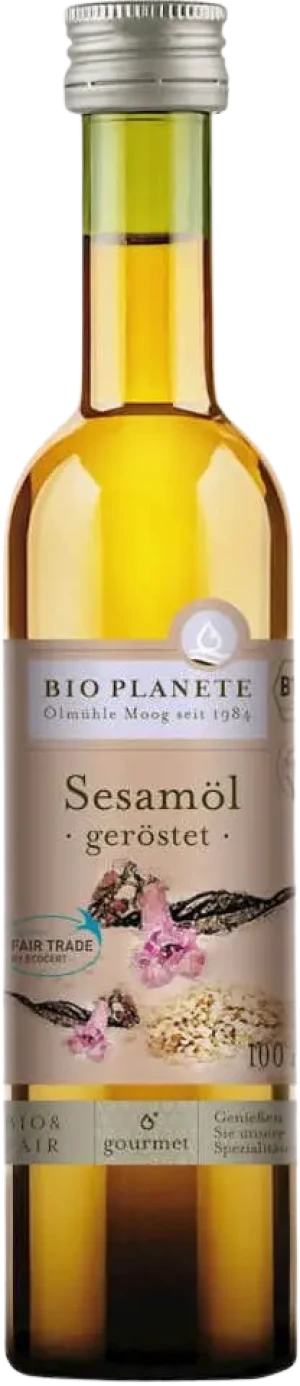 OLEJ SEZAMOWY (Z PRAŻONYCH NASION) BIO 100 ml