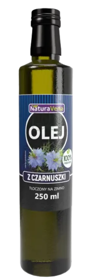 OLEJ Z CZARNUSZKI TŁOCZONY NA ZIMNO 250 ml