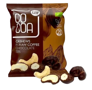ORZECHY NERKOWCA W CZEKOLADZIE KAWOWEJ BIO 70 g