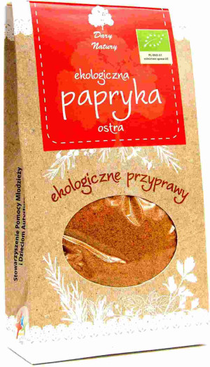 PAPRYKA OSTRA MIELONA BIO 90 g