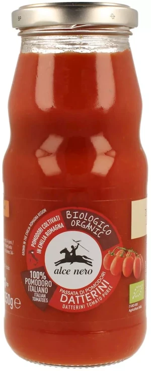 SOS POMIDOROWY PASSATA (Z POMIDORÓW DAKTYLOWYCH) BIO 350 g