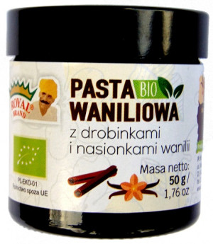 PASTA WANILIOWA BIO 50 g