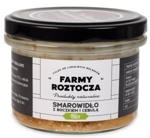 SMAROWIDŁO Z BOCZKIEM I CEBULĄ BIO 180 g (SŁOIK)