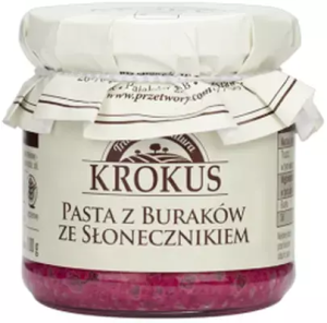 PASTA Z BURAKÓW ZE SŁONECZNIKIEM BEZGLUTENOWA 180 g