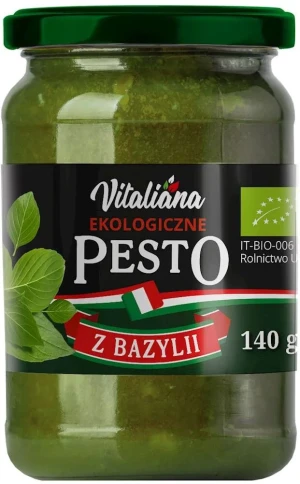 PESTO Z BAZYLII BIO 140 g