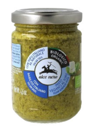 PESTO BAZYLIOWE Z TOFU WEGAŃSKIE BIO 130 g