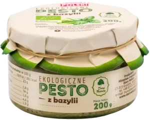PESTO Z BAZYLII BIO 200 g