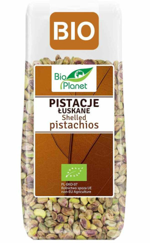PISTACJE ŁUSKANE NIESOLONE BIO 150 g
