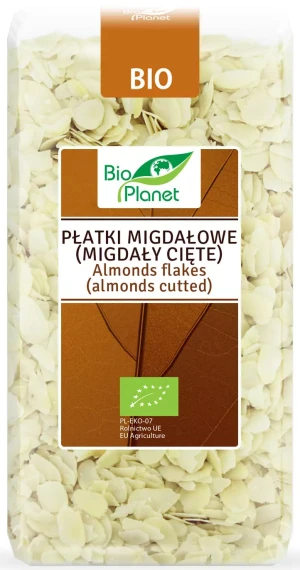 PŁATKI MIGDAŁOWE (MIGDAŁY CIĘTE) BIO 300 g
