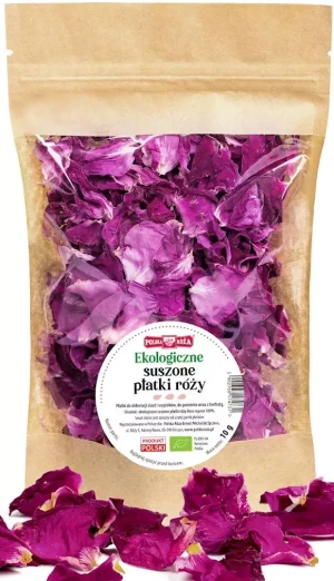 PŁATKI RÓŻY SUSZONE BIO 10 g