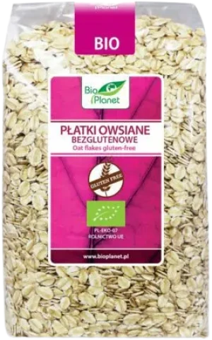 PŁATKI OWSIANE BEZGLUTENOWE BIO 600 g