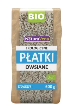 PŁATKI OWSIANE BIO 600 g
