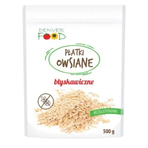 PŁATKI OWSIANE BŁYSKAWICZNE BEZGLUTENOWE 500 g
