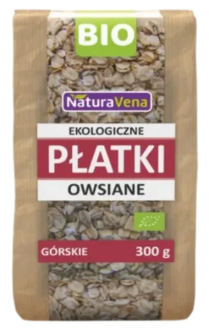 PŁATKI OWSIANE GÓRSKIE BIO 300 g