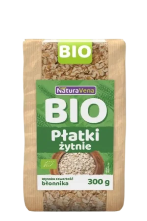 PŁATKI ŻYTNIE BIO 300 g