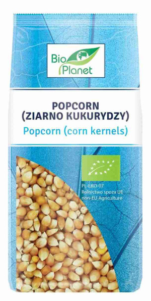 POPCORN (ZIARNO KUKURYDZY) BIO 250 g