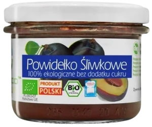 POWIDŁA ŚLIWKOWE BEZ CUKRU 180 g