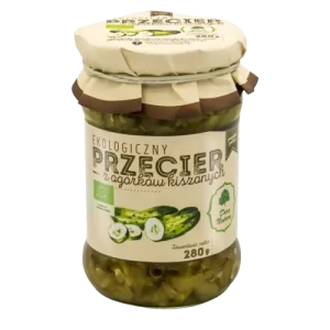 PRZECIER Z OGÓRKÓW KISZONYCH BIO 280 g