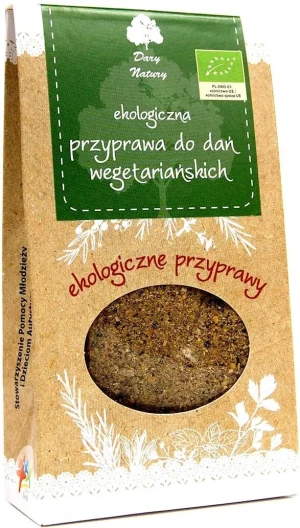 PRZYPRAWA DO DAŃ WEGETARIAŃSKICH BIO 40 g