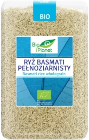 RYŻ BASMATI PEŁNOZIARNISTY BIO 2 kg