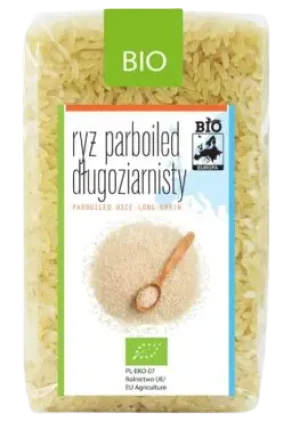 RYŻ PARBOILED DŁUGOZIARNISTY BIO 500 g