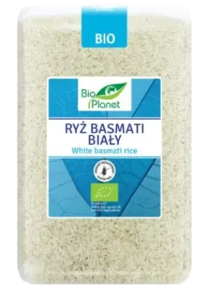 RYŻ BASMATI BIAŁY BEZGLUTENOWY BIO 2 kg